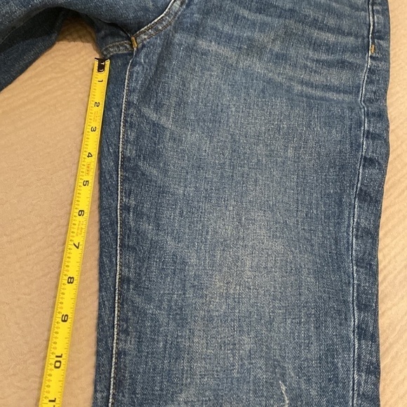Madewell the high-rise, slim crop  boyfriend jeans. Size 25 . Style AA609 - Picture 7 of 14